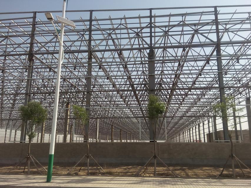 福泉汽车工业厂房网架